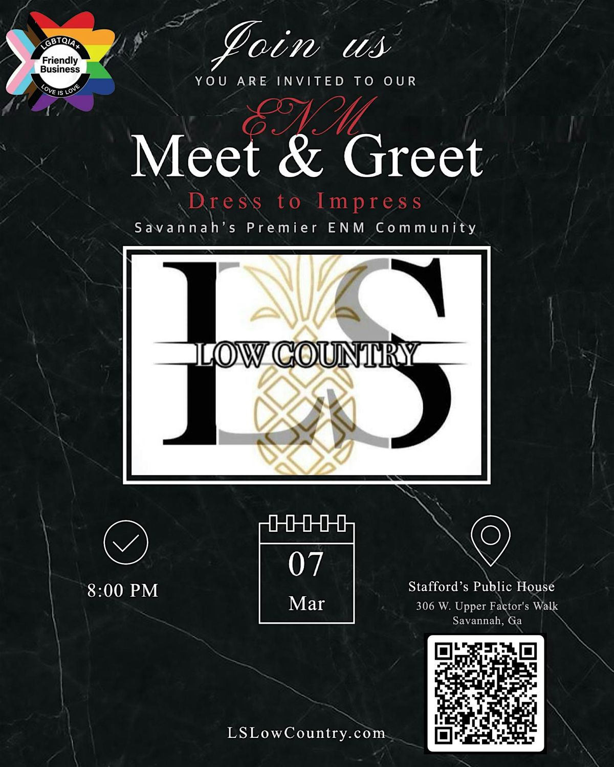 Dress to Impress ENM Meet and Greet