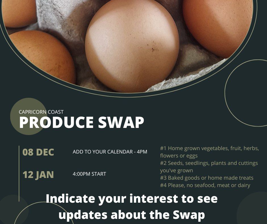 Capricorn Coast Produce Swap Dec