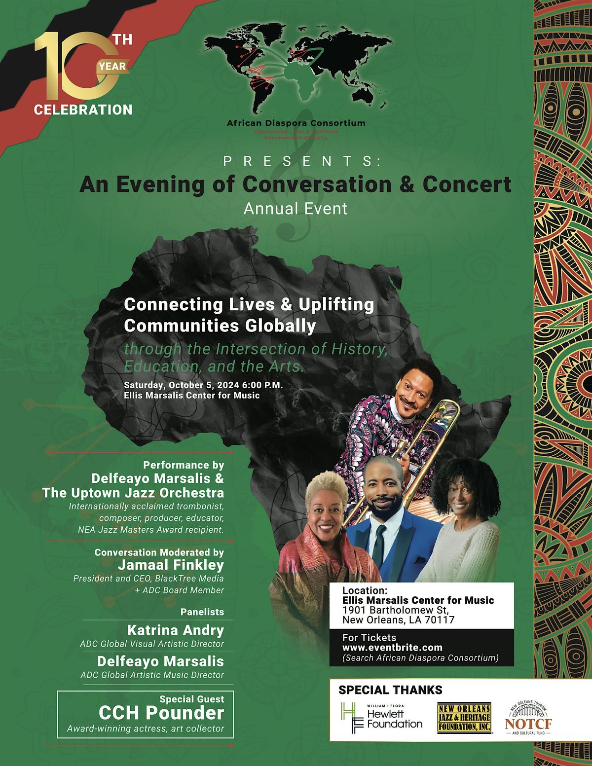 An Evening of Conversation and Concert