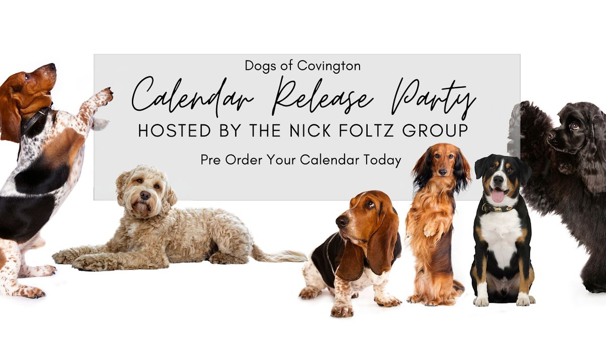 Dogs of Covington Calendar Release Party