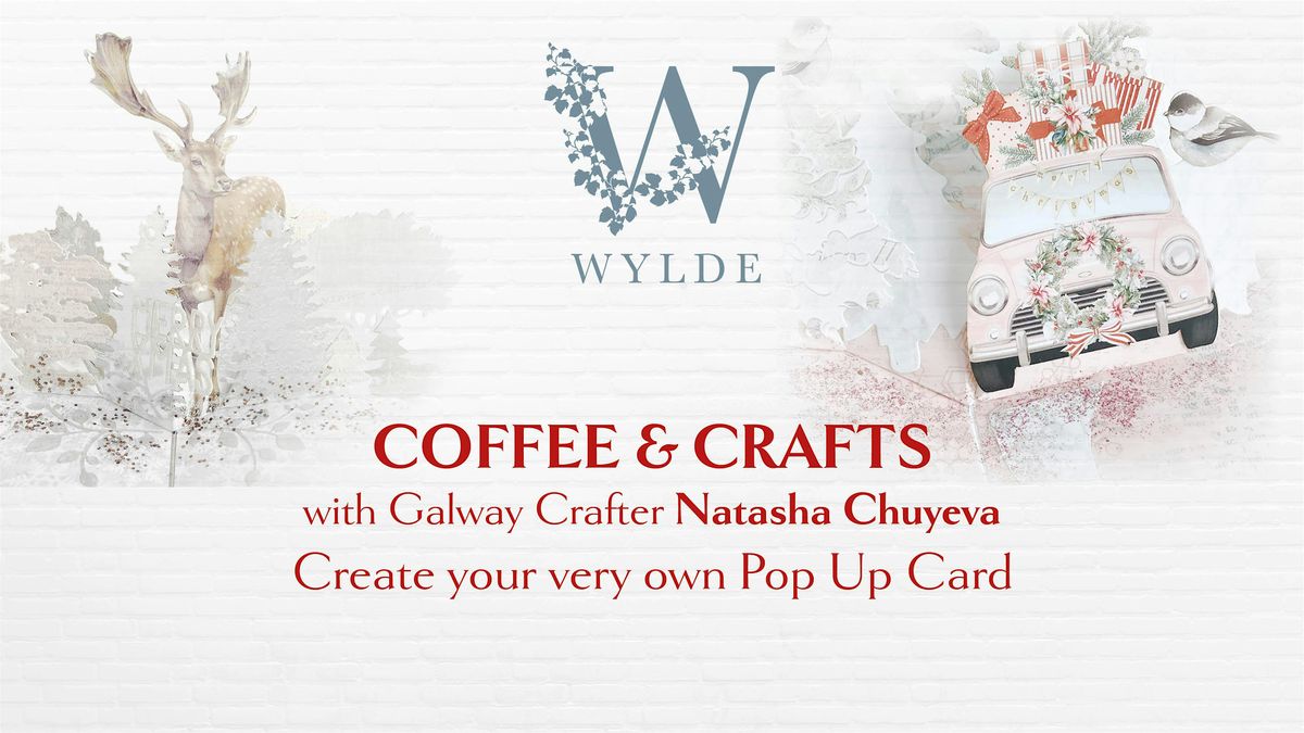 Coffee & Crafts - Create your own Pop Up Card