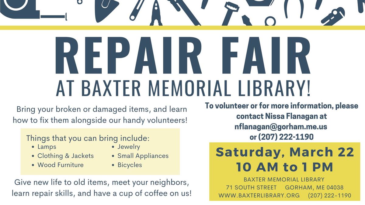 Repair Fair