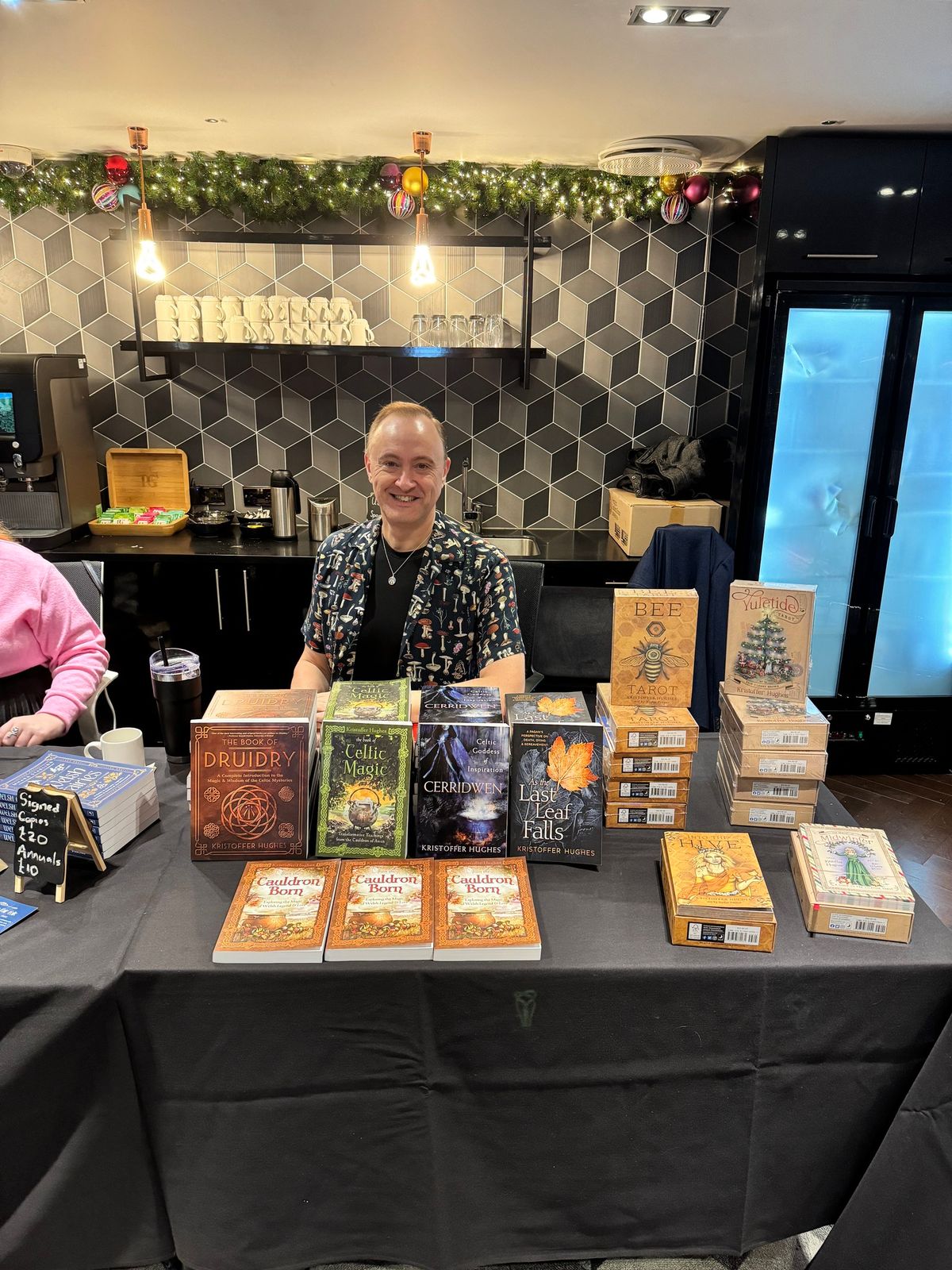 Yuletide Tarot Talk and Signing with Kristoffer Hughes