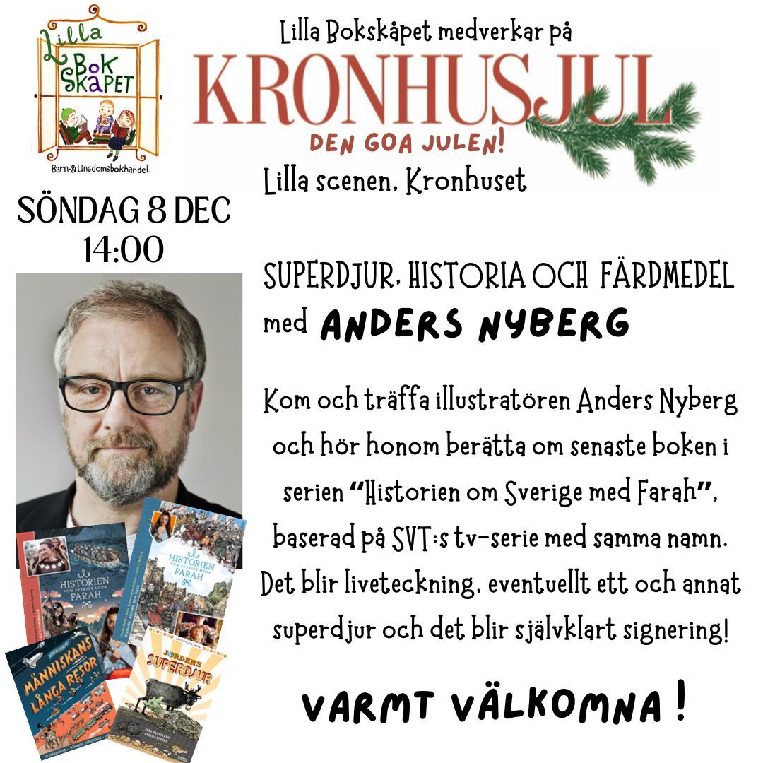 Superdjur, historia och f\u00e4rdmedel med ANDERS NYBERG!