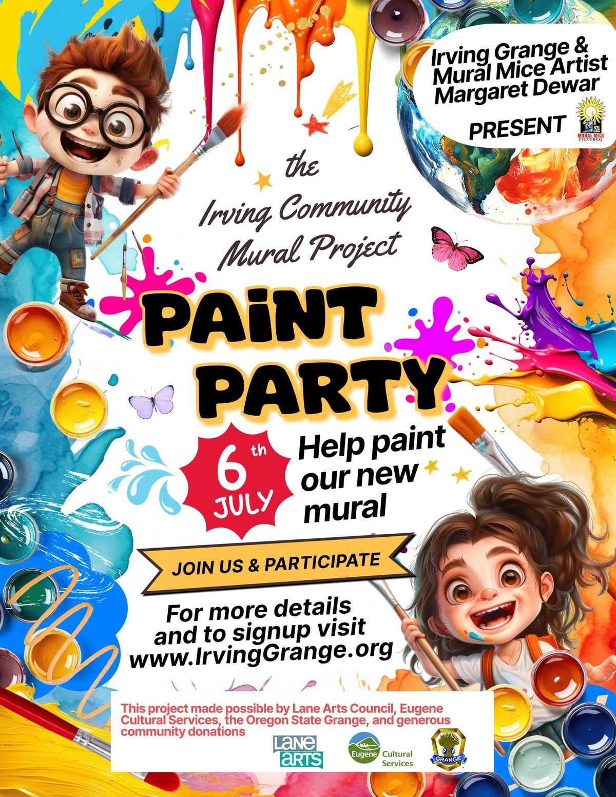 Mural Paint Party