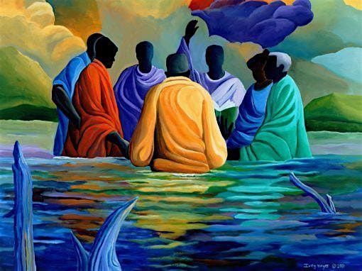 Adult Baptism Service at Stewart Temple