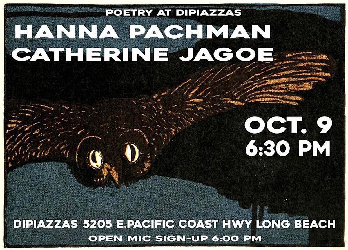 Poetry Series:  Hanna Pachman & Catherine Jagoe