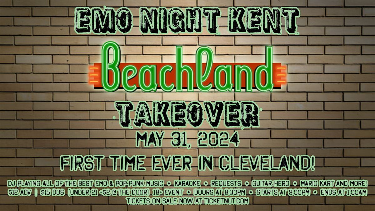 Emo Night Kent: Beachland Takeover!
