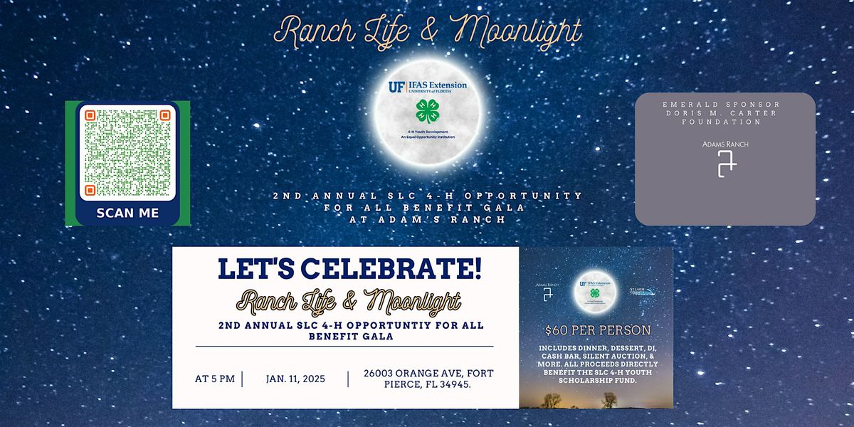 St. Lucie County 4-H 2nd Annual Opportunity for All Benefit Gala