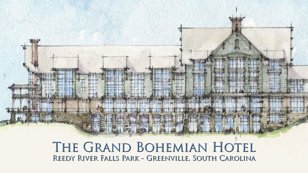 The Grand Bohemian Hotel Building Tour, 44 E Camperdown Way, Greenville