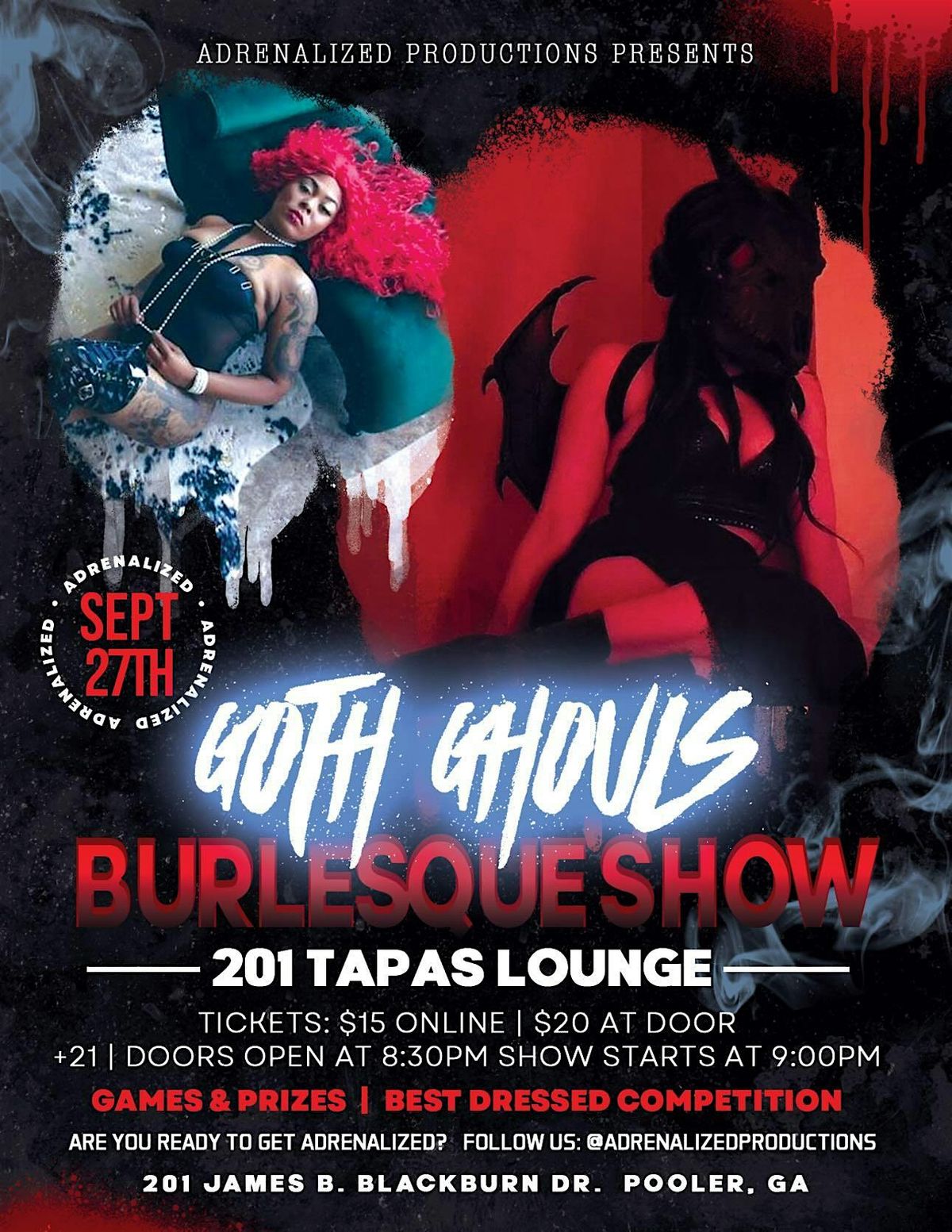 Goth Ghouls Burlesque Show!