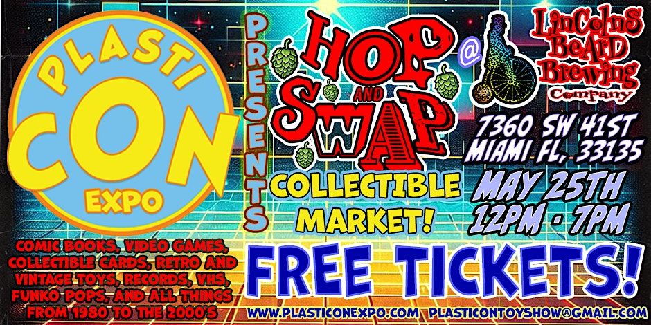 PlastiCon: Hop & Swap Part Deux - Toy Show & Collectibles Market