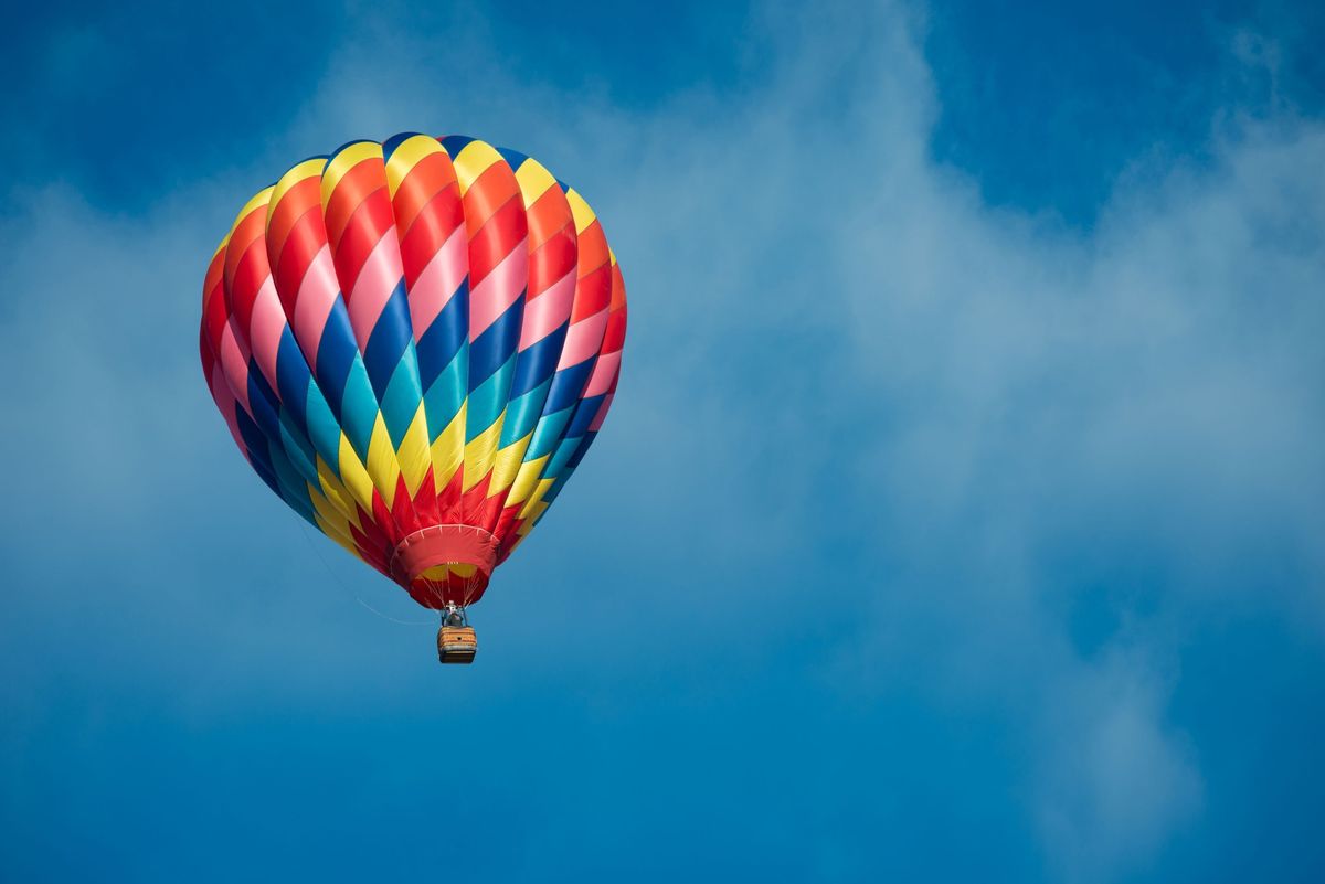 Vineyard Vistas: A Hot Air Balloon Adventure