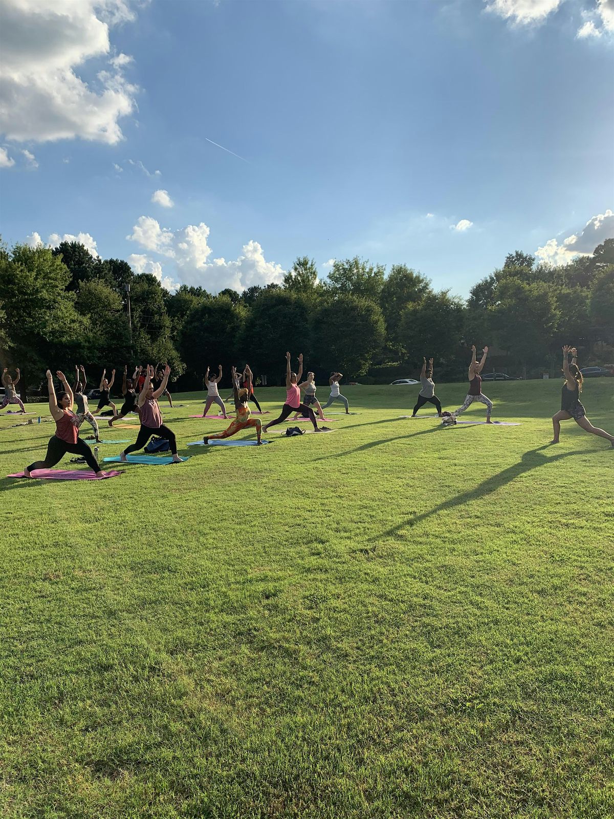 Yoga on The Lawn Returns to Uptown Atlanta