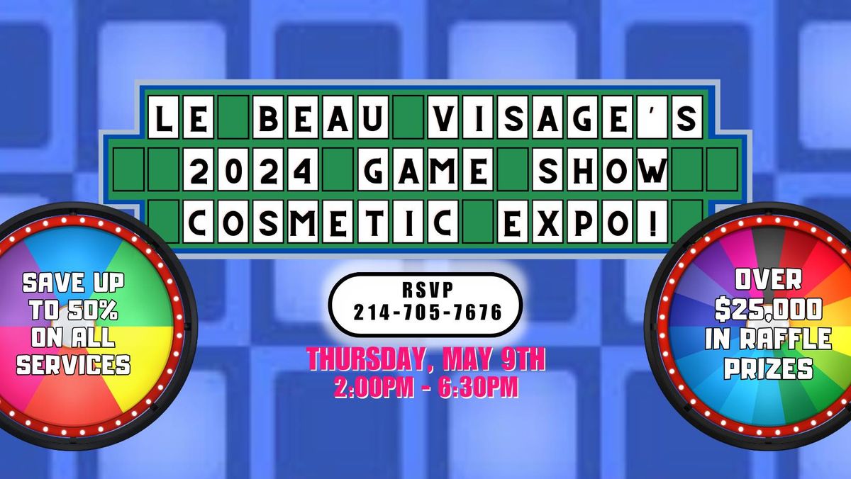 RSVP TO OUR 2024 Cosmetic Expo Event