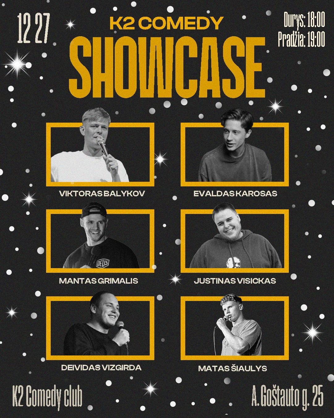 K2 Comedy Stand-up Showcase