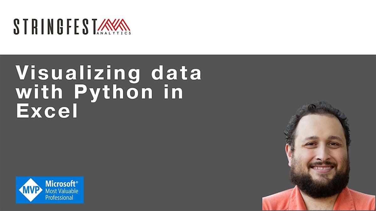 Visualizing data with Python in Excel, Online, 9 April 2025