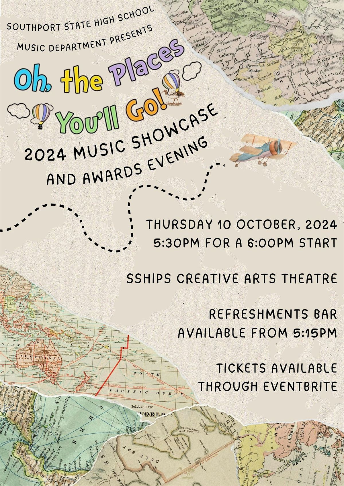 Music Showcase 2024 - Oh, the Places You'll Go!