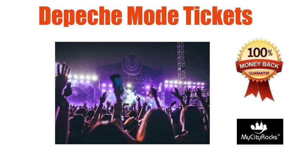 Depeche Mode "Memento Mori Tour" Tickets Seattle WA Climate Pledge Arena
