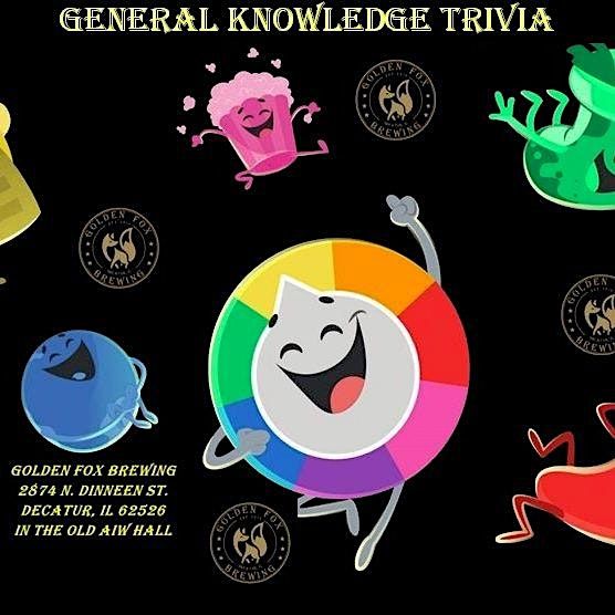 Trivia at the Golden Fox!