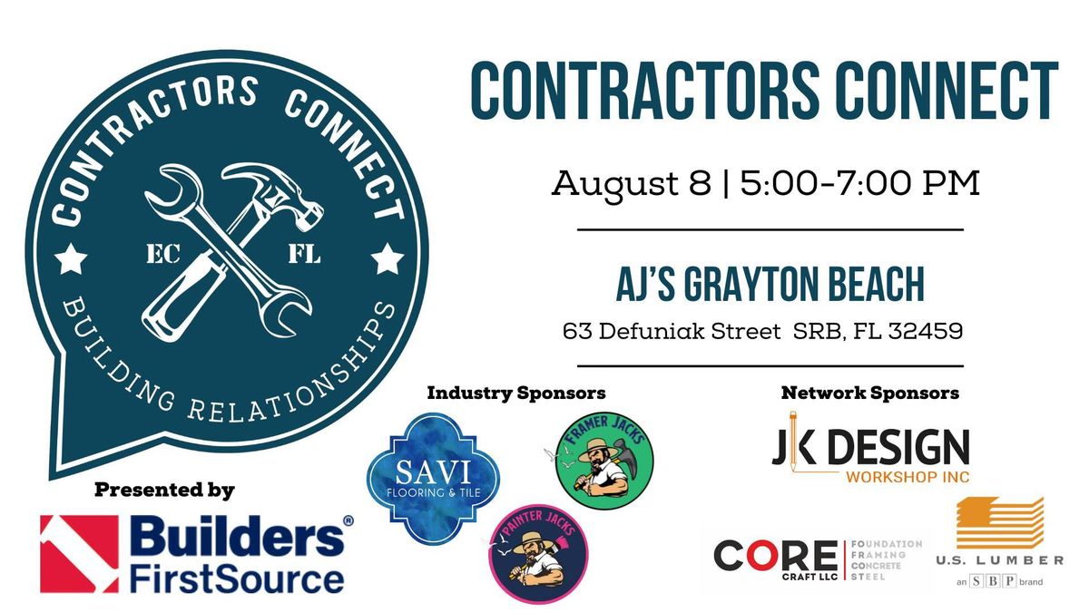 Contractors Connect August Meetup