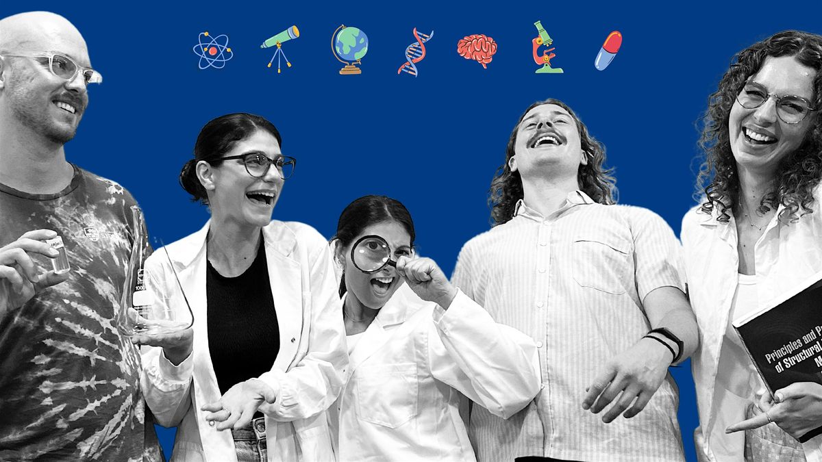 Science Week: Future Science Talks Comedy Edition Adults only!