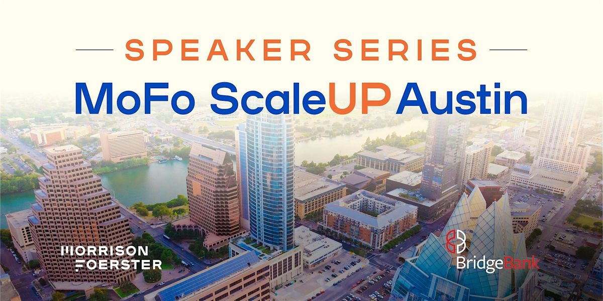 ScaleUp Speaker Series Austin Spring 2024 - #6 Startup Equity Incentives