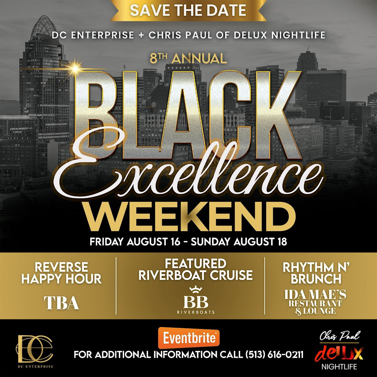 The 8th BLACK EXCELLENCE Weekend (Aug 16 - Aug 18)