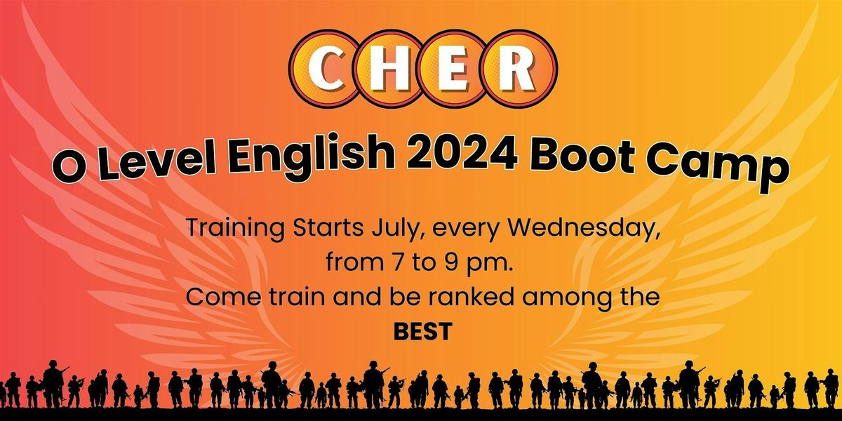 O Level English 2024 Boot Camp