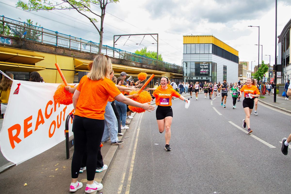 Hackney Half Marathon 2025 - ReachOut Charity Spaces