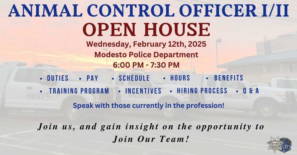 Animal Control Officer Open House 