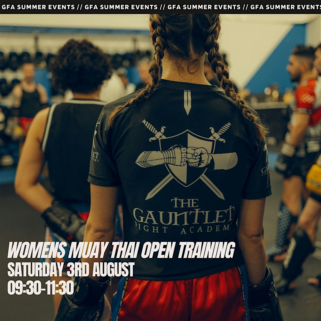 Womens Muay Thai Open Training at The Gauntlet Fight Academy