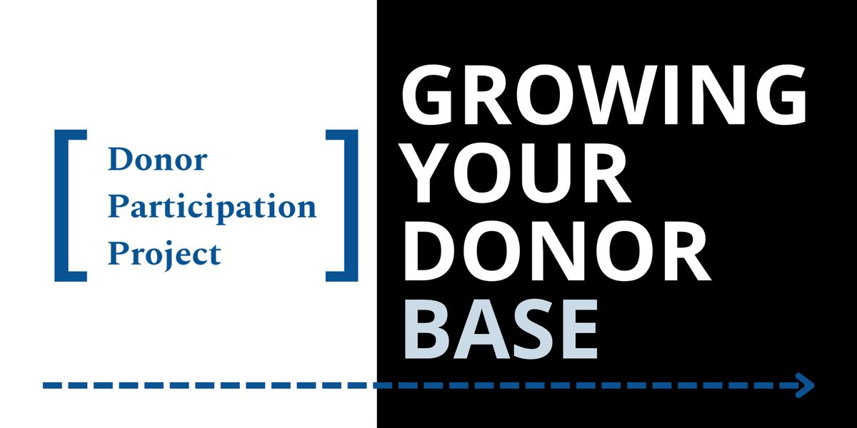 Growing your Donor Base