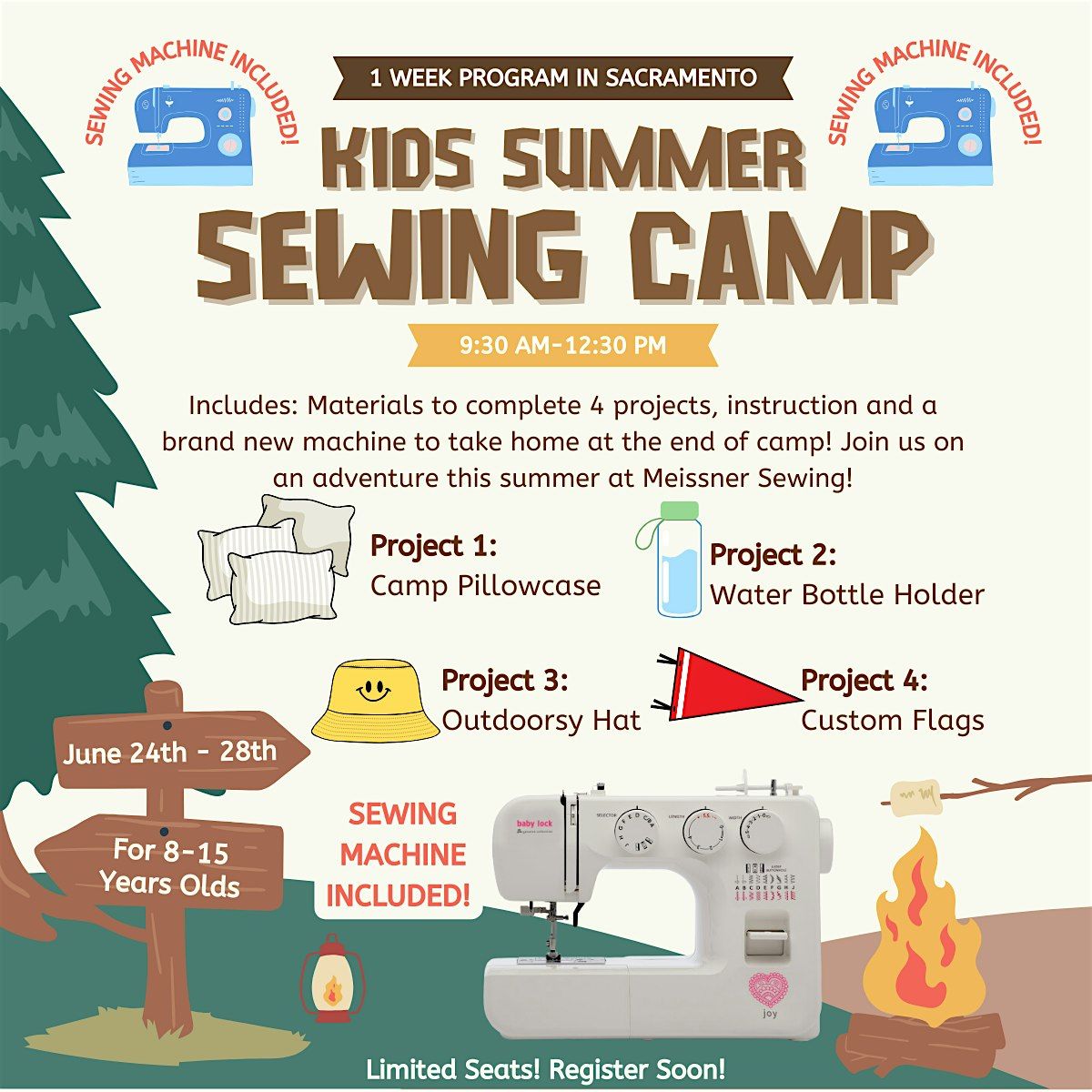Kids Summer Sewing Camp
