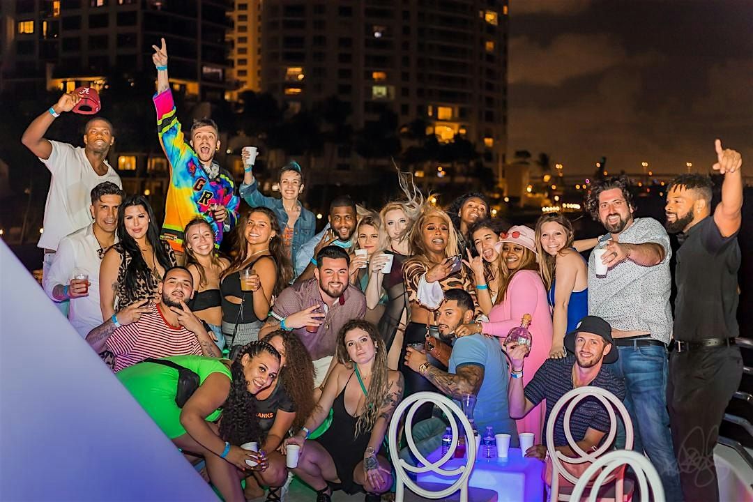 Bridesmaids party package, open bar and free shots till 1AM (Party Boat