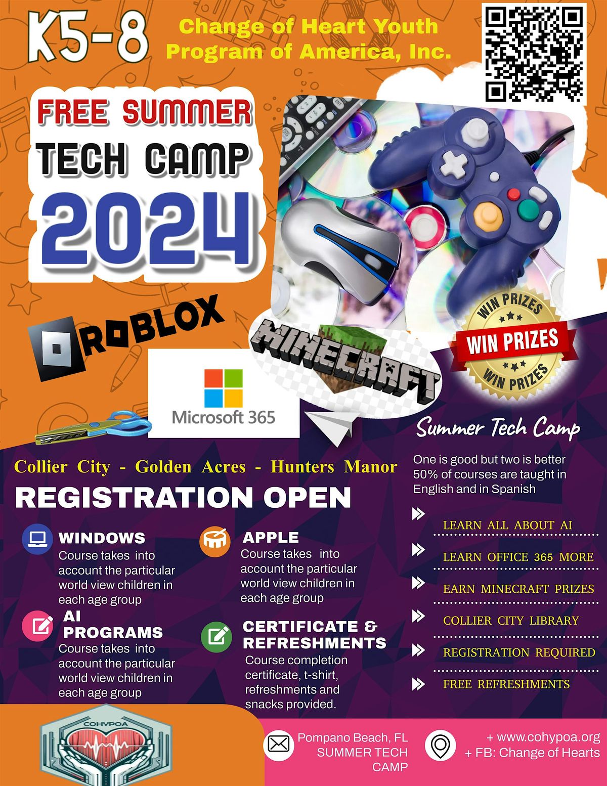 2024 FREE Summer Tech Camp