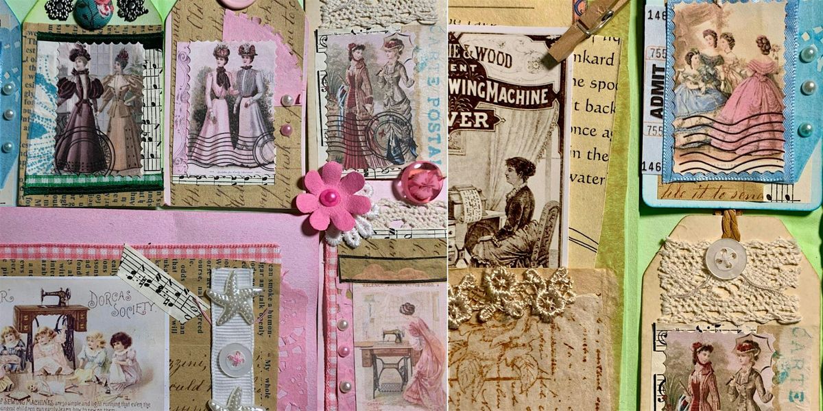 Victorian Era Fashion Cards - Workshop