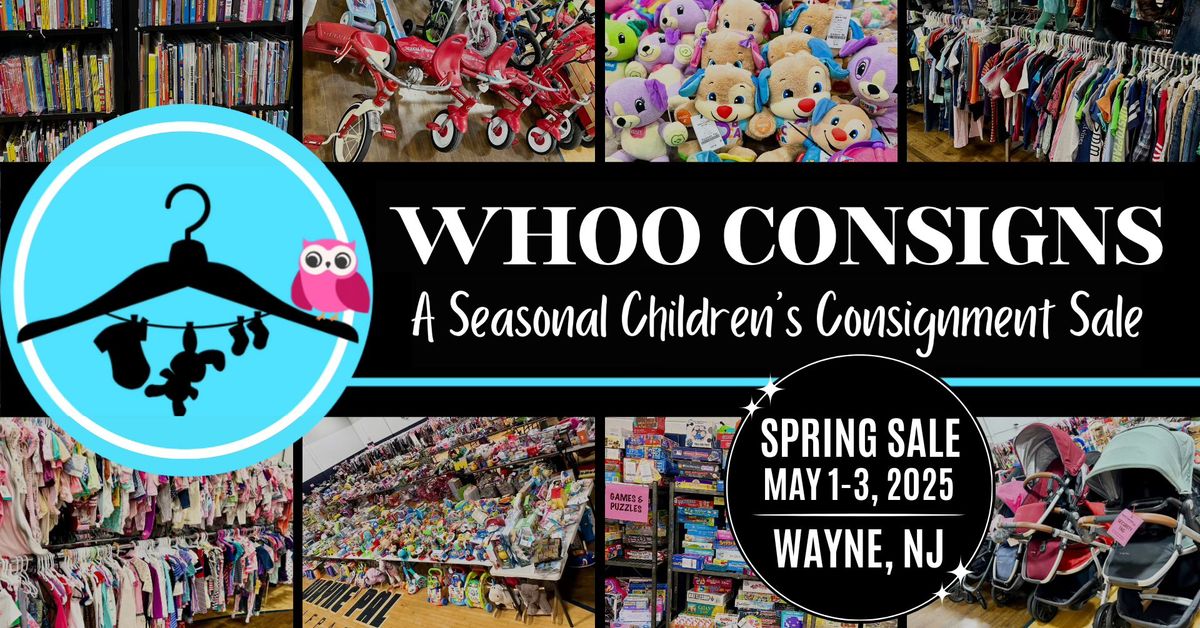 Whoo Consigns Spring Sale | May 1-3, 2025