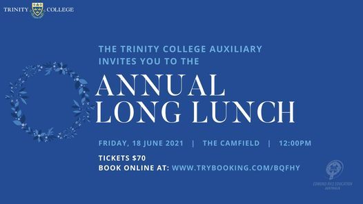 Auxiliary Long Lunch @ The Camfield
