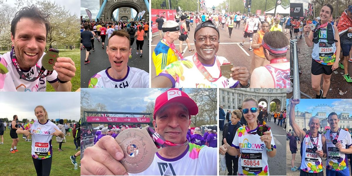 TCS London Marathon 2024 - Run for Rainbows