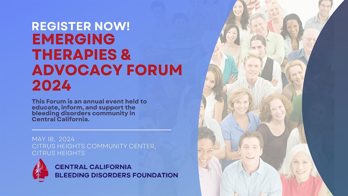 CCHF Emerging Therapies & Advocacy Forum