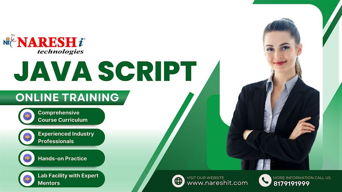 Best Javascript Certifications and Online Training Courses  2024 NareshIT