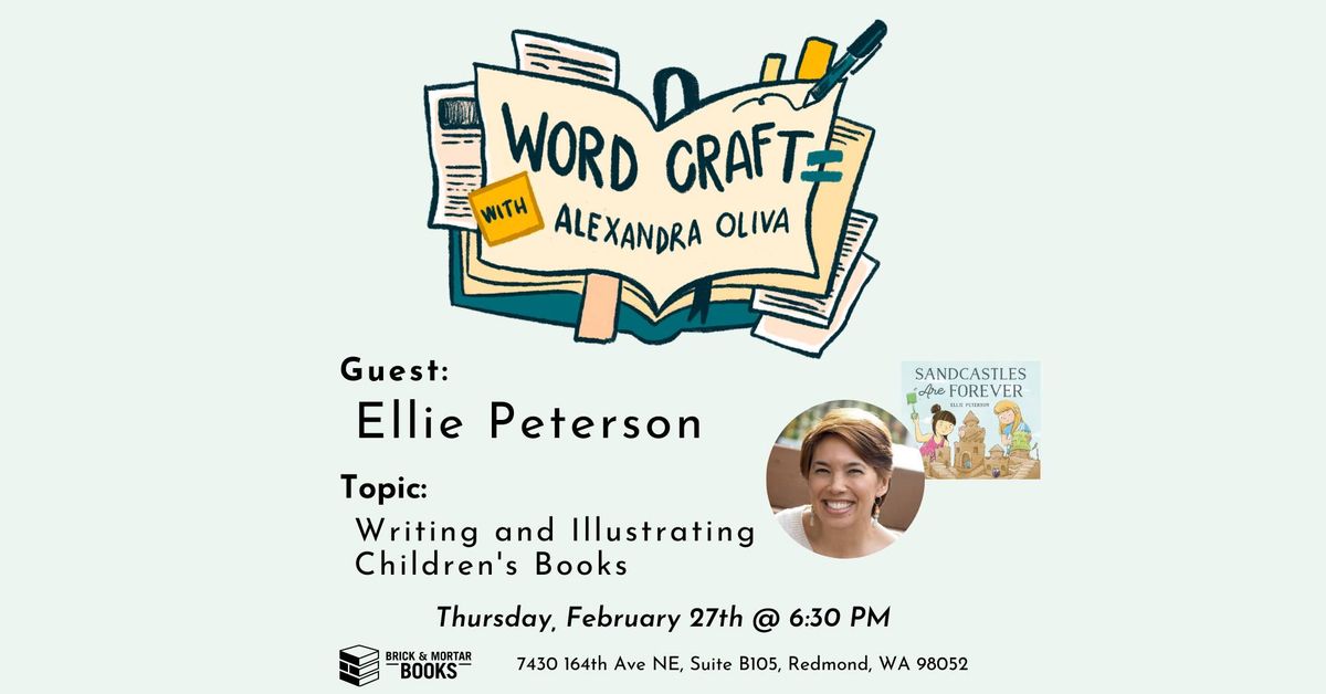 Word Craft with Alexandra Oliva, in conversation with Ellie Peterson