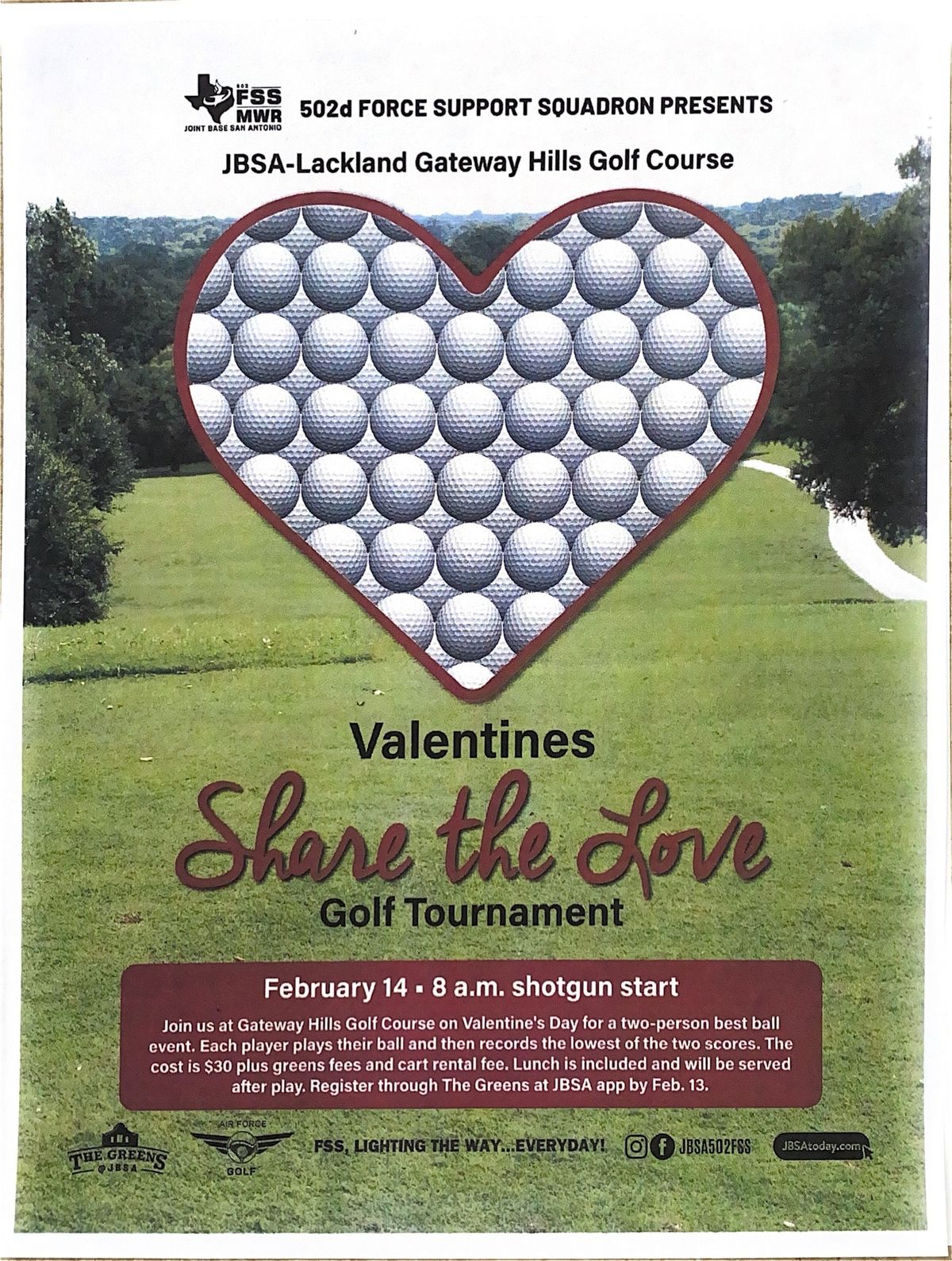 \u201c Share the Love\u201d Golf Tournament 