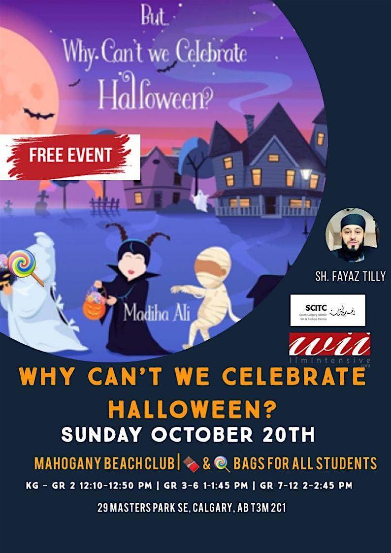 FREE EVENT: Why Can't We Celebrate Halloween? Sun Oct 20th @ Mahogany Club