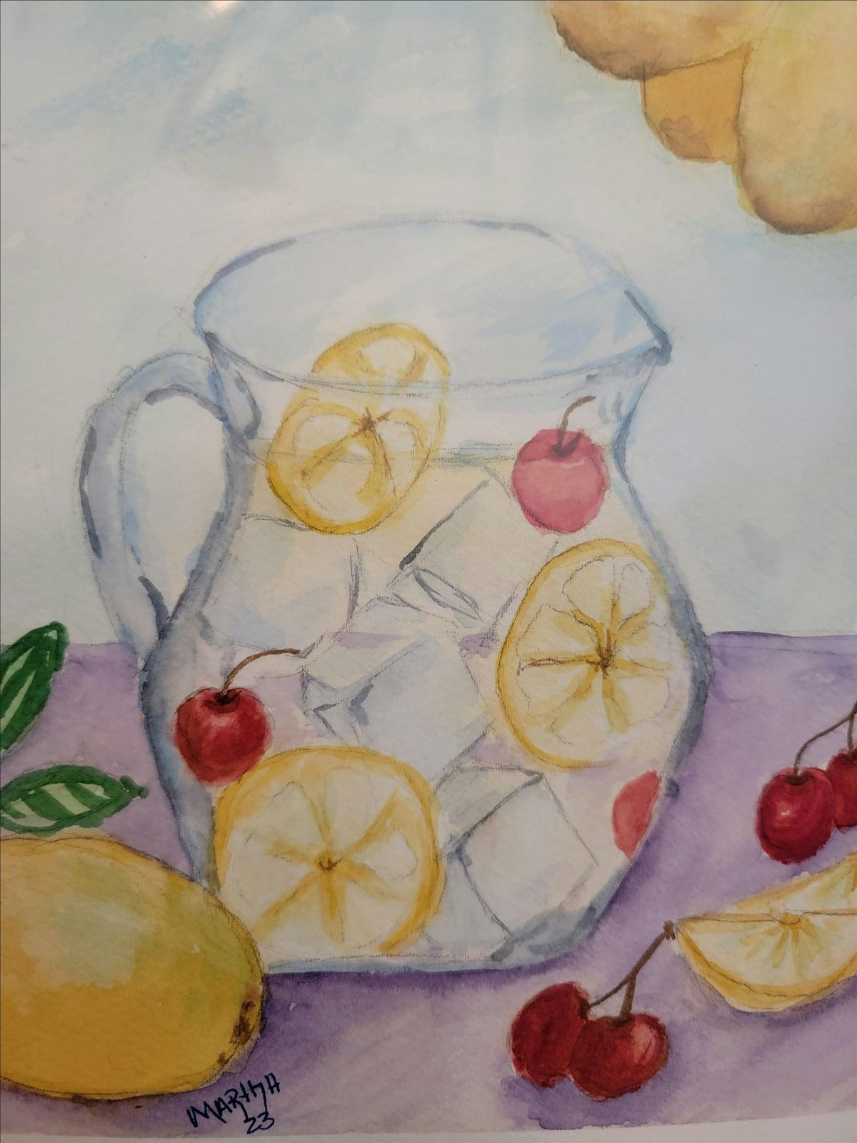 Watercolor Techniques: July's Summer Session