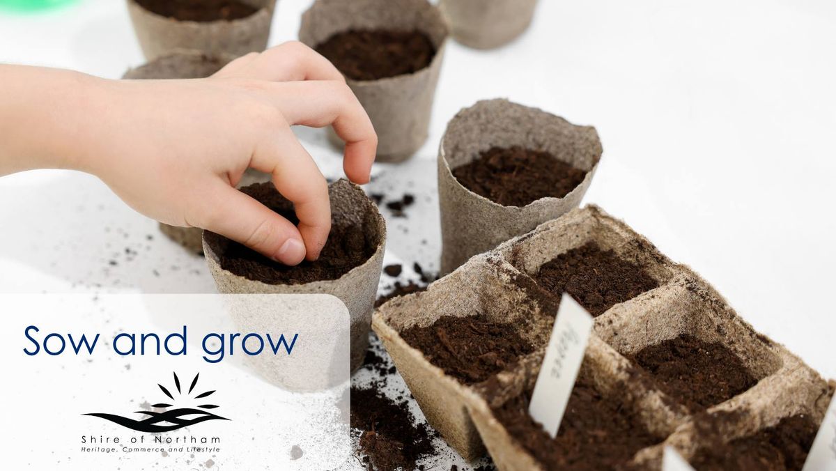 Sow and grow at Wundowie Library