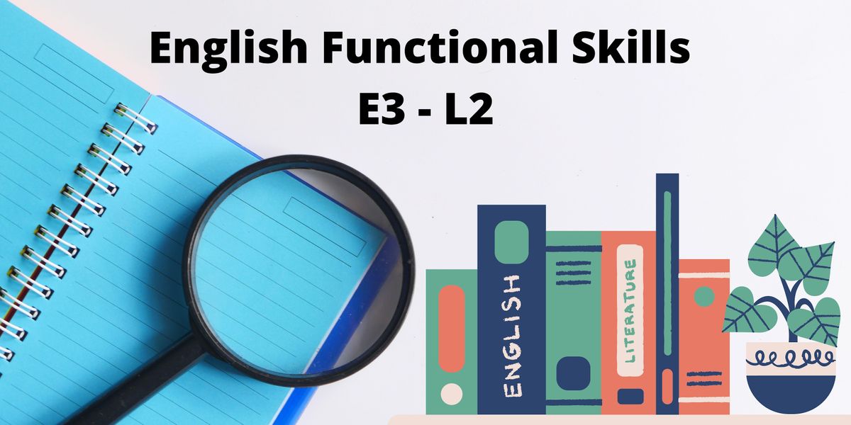 ACS English Functional Skills E3 to L2 (FREE Online & In-Person Course )