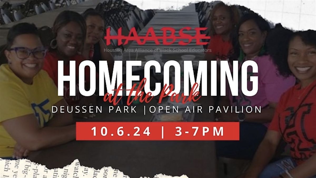 HAABSE - HOMECOMING AT THE PARK