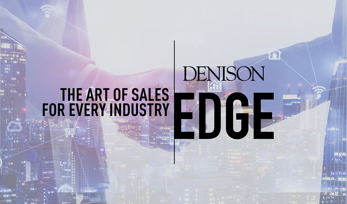 Credential: The Art of Sales for Every Industry, Denison Edge, Columbus ...